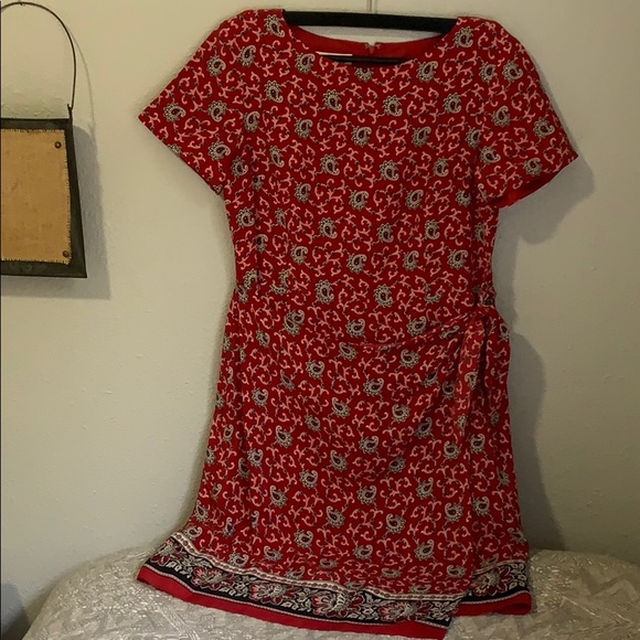 Coldwater Creek Dresses & Skirts - Coldwater Creek red wrap dress